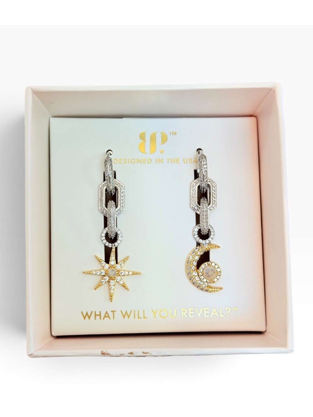 Bomb Party Halo "Tears Turned To Stars" FIZZTOPIA EXCLUSIVE w/Gold Moon & Star